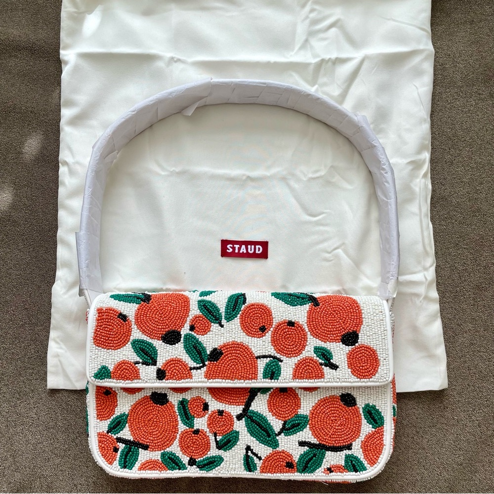 STAUD BEADED TOMMY BAG 🍊 - Picture 2 of 5